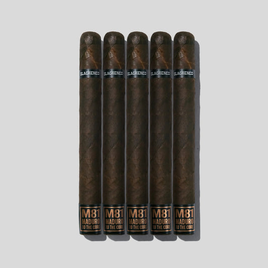 Blackened by Drew Estate Maduro to the core M81 Corona Doble (5 Sticks)