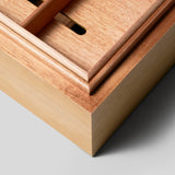 Z80 Humidor Natural Oak/Red