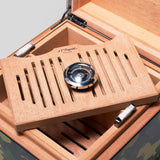 法国都彭迷彩雪茄保湿盒&雪茄组合