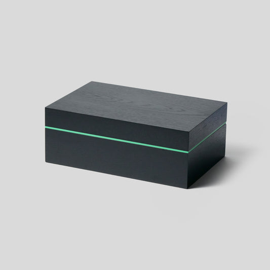 Z80 Humidor Black Oak/Green