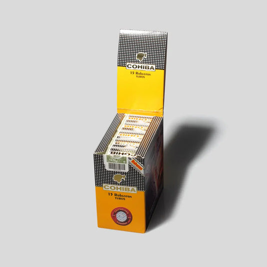 Robustos Tubos Paper Box Packing | Box 15 | Cohiba cigar - HK Migratory cigars
