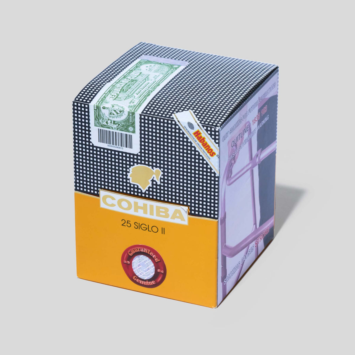 Siglo II Paper Box Packing (Vintage 2019) | Box 25 | Cohiba cigar - HK Migratory cigars