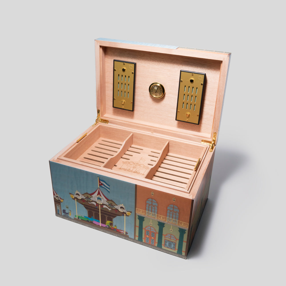 Casa Cubana Carousel Humidor Limited Edition | Elie Bleu Accessory | Humidor | Migratory HK | 雪茄香港 | Cigar HK