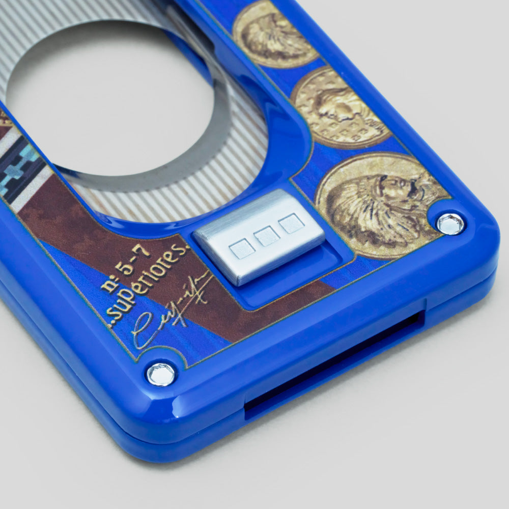 C-4 Cigar Cutter Medals - Blue | Elie Bleu Accessory | Cigar Cutter | Migratory HK | 雪茄香港 | Cigar HK