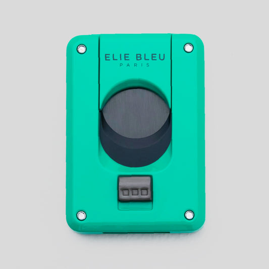 C-4 Cigar Cutter Teal W/Black IP Blade | Elie Bleu Accessory | Cigar Cutter | Migratory HK | 雪茄香港 | Cigar HK