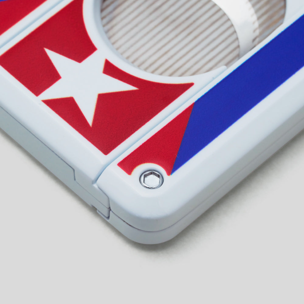 Cigar Cutter - Double Blade Cuban Flag | Elie Bleu Accessory | Cigar Cutter | Migratory HK | 雪茄香港 | Cigar HK