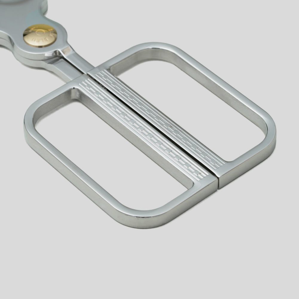 Cigar Scissors Steel Marquetry / Gold Button | Elie Bleu Accessory | Cigar Cutter | Migratory HK | 雪茄香港 | Cigar HK