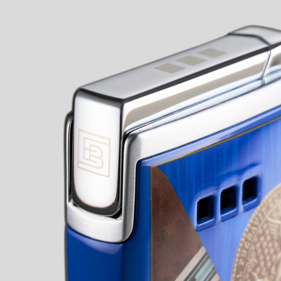 J15 Jet Cigar Lighter Medals Blue | Elie Bleu Accessory | Cigar Lighter | Migratory HK | 雪茄香港 | Cigar HK