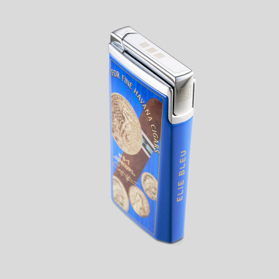 J15 Jet Cigar Lighter Medals Blue | Elie Bleu Accessory | Cigar Lighter | Migratory HK | 雪茄香港 | Cigar HK