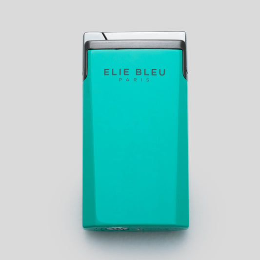 J15 Jet Cigar Lighter Teal W/Dark Chrome | Elie Bleu Accessory | Cigar Lighter | Migratory HK | 雪茄香港 | Cigar HK