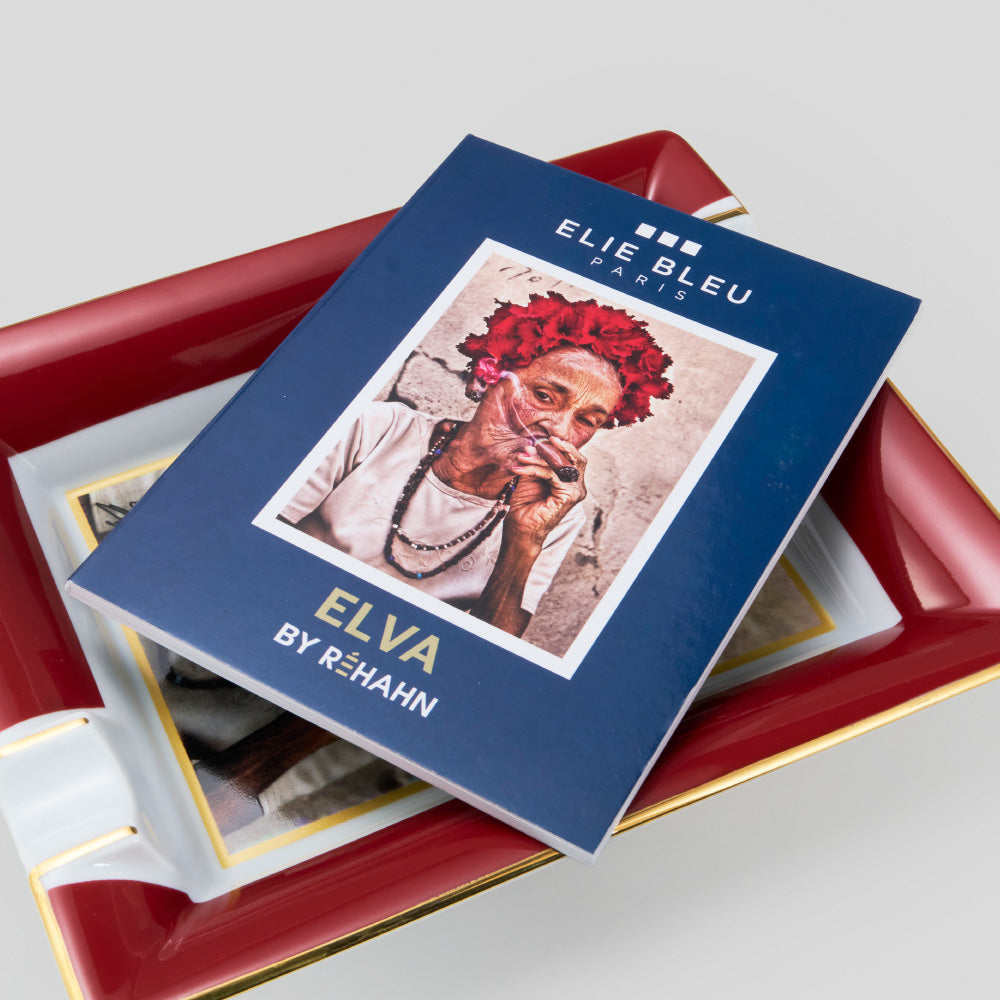 Elva Collection Porceiain Cigar Ashtray Limited Edition | Elie Bleu Accessory | Cigar Ashtray | Migratory HK | 雪茄香港 | Cigar HK