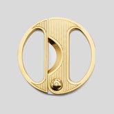 Round Cigar Cutter Gold / Pinstripe | Elie Bleu Accessory | Cigar Cutter | Migratory HK | 雪茄香港 | Cigar HK