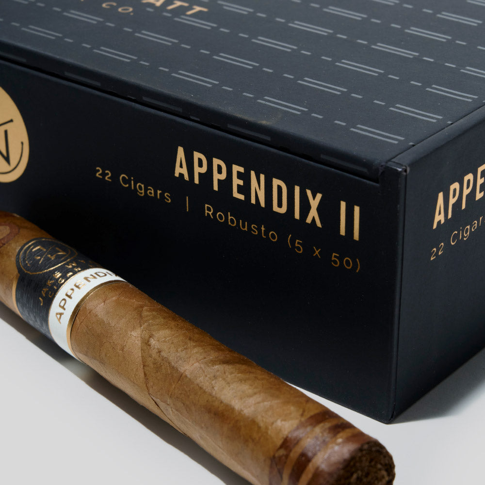 Appendix II Robusto | Box 22 | Jake Wyatt cigar - HK Migratory cigars