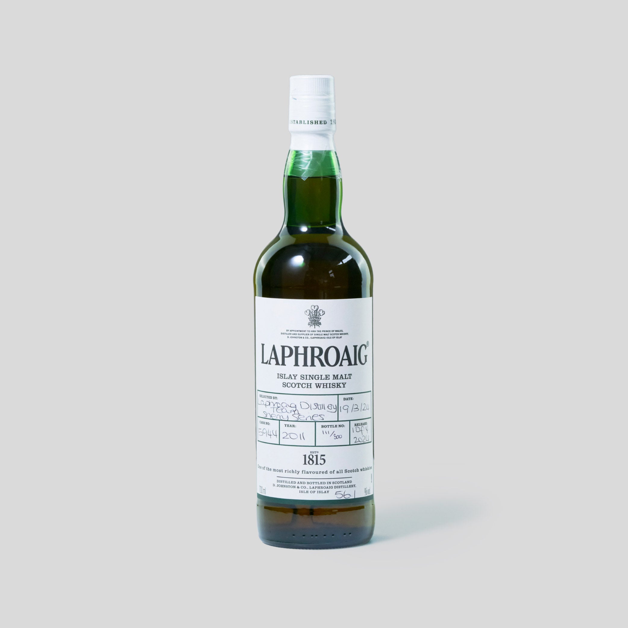 2007 Single Fino Cask #7 Sherry Series 2024 | Laphroaig | Single Malt Whisky | Migratory HK | 雪茄香港 | Cigar HK