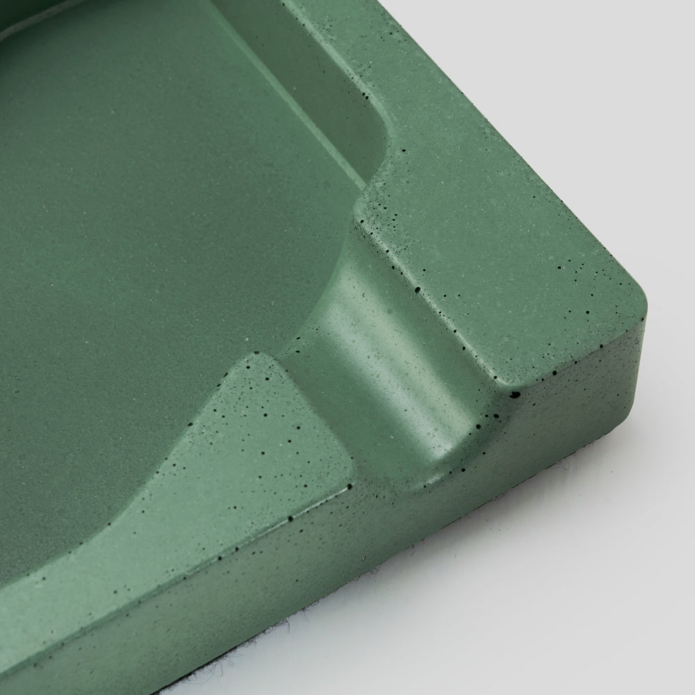 Concrete Ashtray - DYAD GREEN | Les Fines Lames Accessory | Migratory HK | 雪茄香港 | Cigar HK