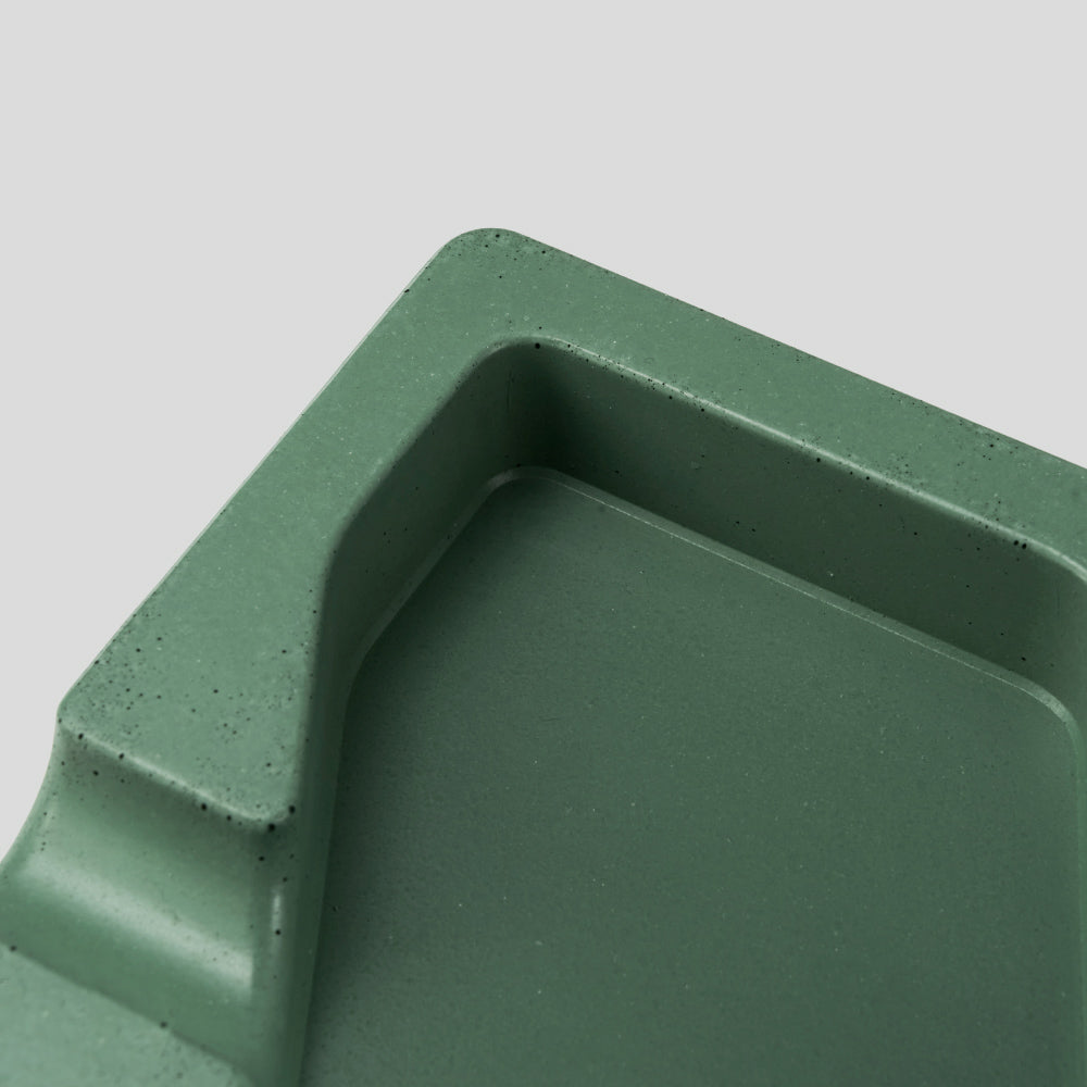 Concrete Ashtray - DYAD GREEN | Les Fines Lames Accessory | Migratory HK | 雪茄香港 | Cigar HK