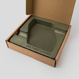 Concrete Ashtray - DYAD OLIVE GREEN | Les Fines Lames Accessory | Migratory HK | 雪茄香港 | Cigar HK