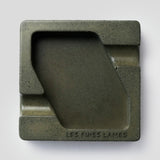 Concrete Ashtray - DYAD OLIVE GREEN | Les Fines Lames Accessory | Migratory HK | 雪茄香港 | Cigar HK