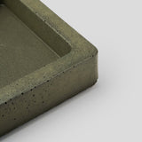 Concrete Ashtray - MONAD OLIVE GREEN | Les Fines Lames Accessory | Cigar Ashtray | Migratory HK | 雪茄香港 | Cigar HK