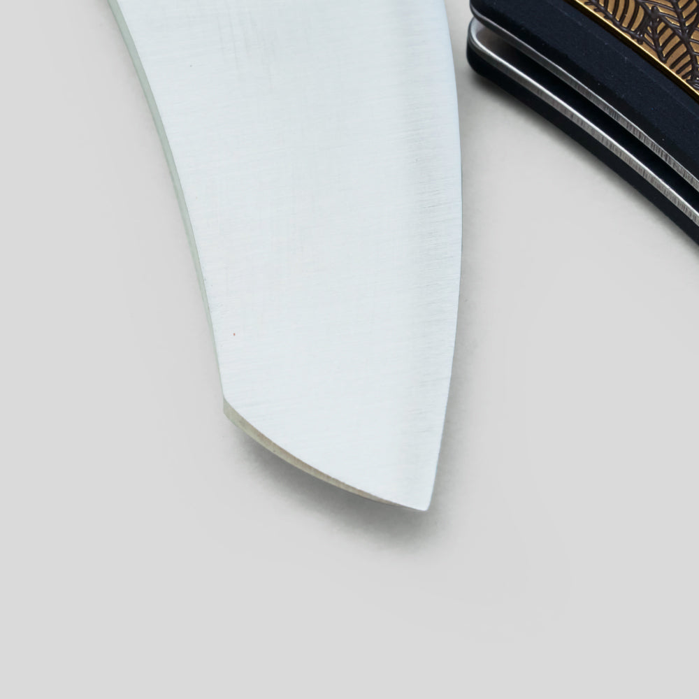 Cutter LE PETIT - Brass Leaves II | Les Fines Lames Accessory | Cigar Cutter | Migratory HK | 雪茄香港 | Cigar HK