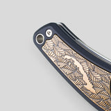 Cutter LE PETIT - Brass Leaves II | Les Fines Lames Accessory | Cigar Cutter | Migratory HK | 雪茄香港 | Cigar HK