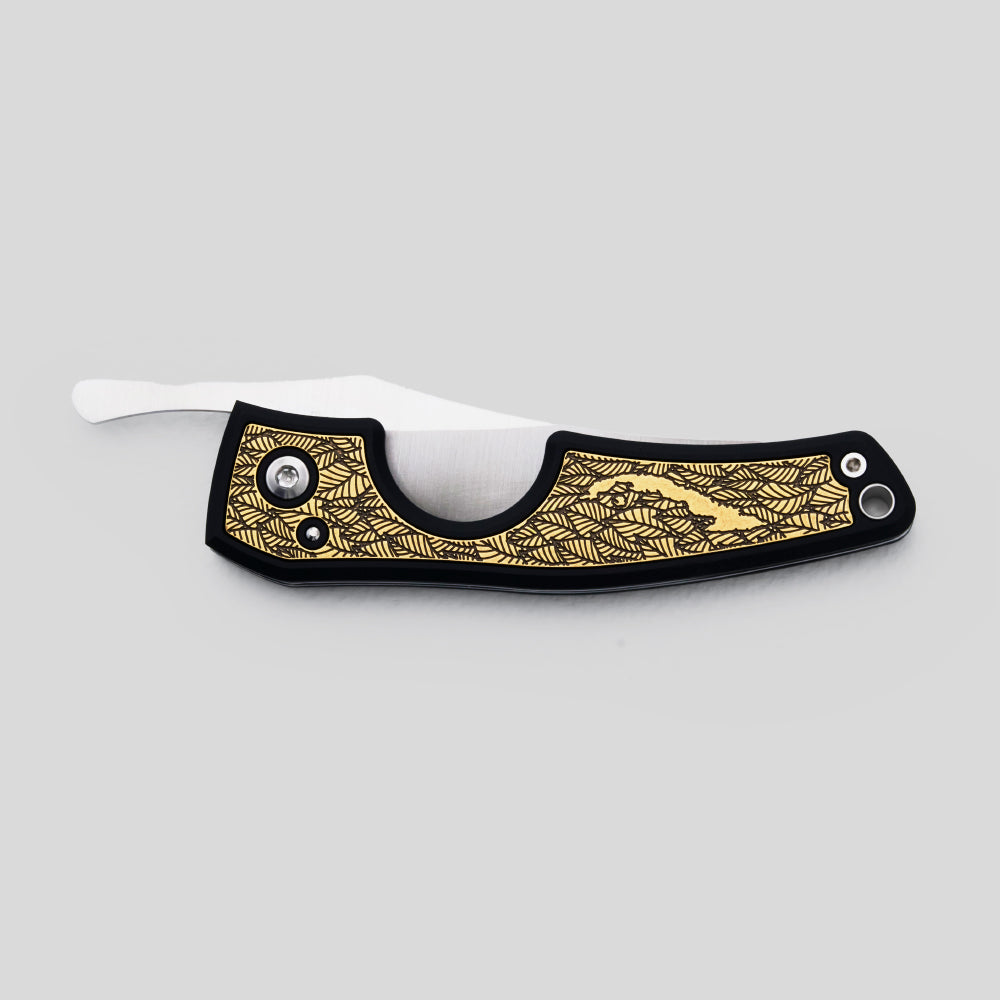 Cutter LE PETIT - Brass Leaves II | Les Fines Lames Accessory | Cigar Cutter | Migratory HK | 雪茄香港 | Cigar HK