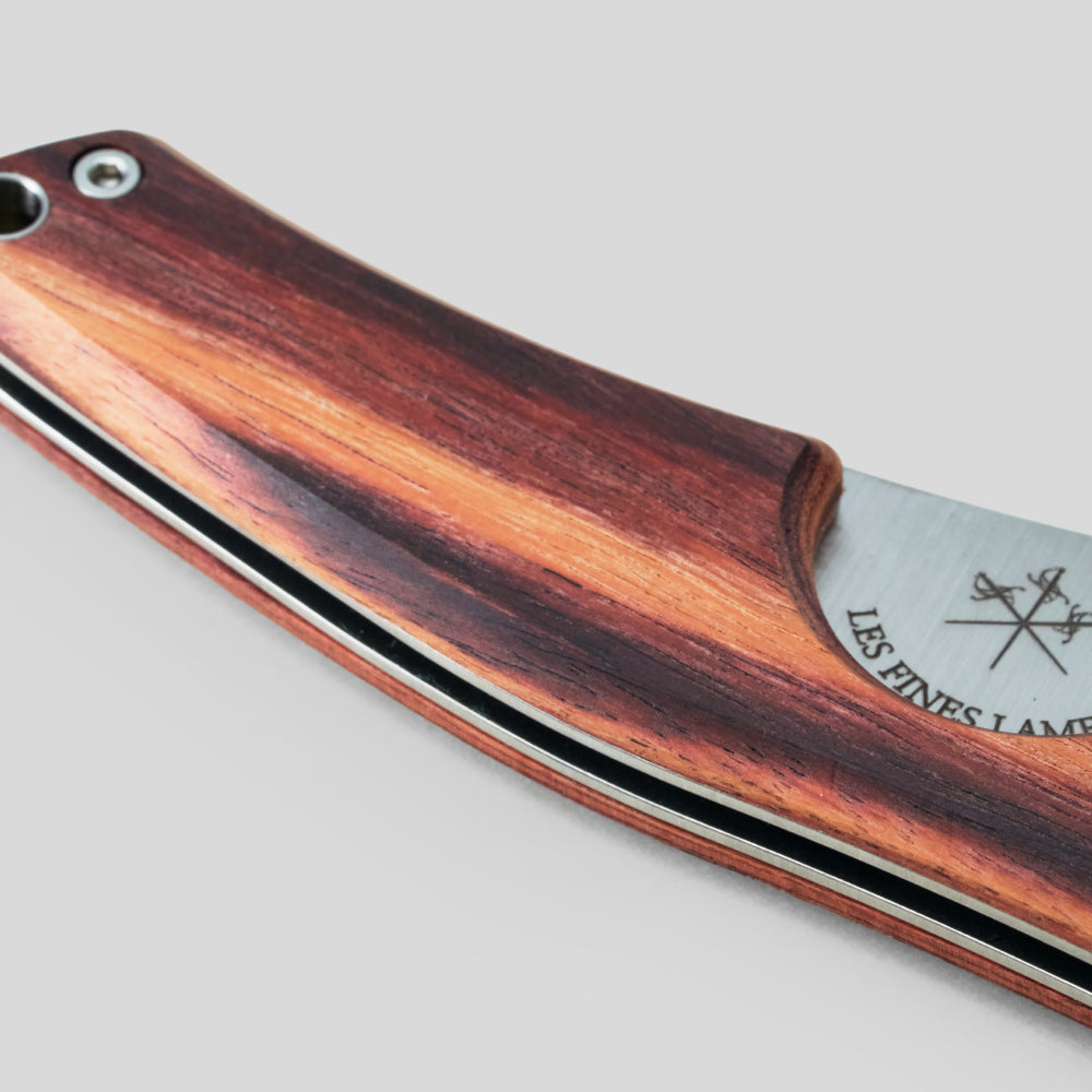 Cutter LE PETIT - Compass Dominican Republic Kingwood | Les Fines Lames Accessory | Cigar Cutter | Migratory HK | 雪茄香港 | Cigar HK