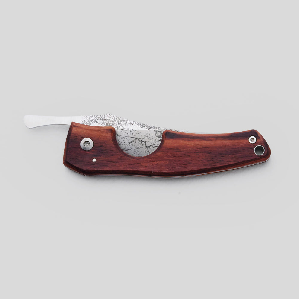 Cutter LE PETIT - Compass Dominican Republic Kingwood | Les Fines Lames Accessory | Cigar Cutter  | Migratory HK | 雪茄香港 | Cigar HK