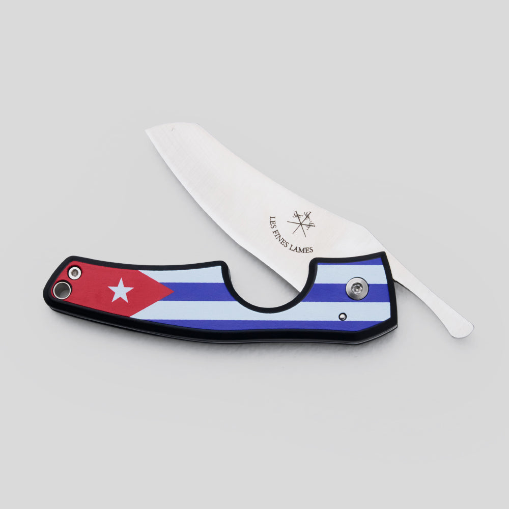 Cutter LE PETIT - Flag Cuba Dark | Les Fines Lames Accessory | Cigar Cutter | Migratory HK | 雪茄香港 | Cigar HK