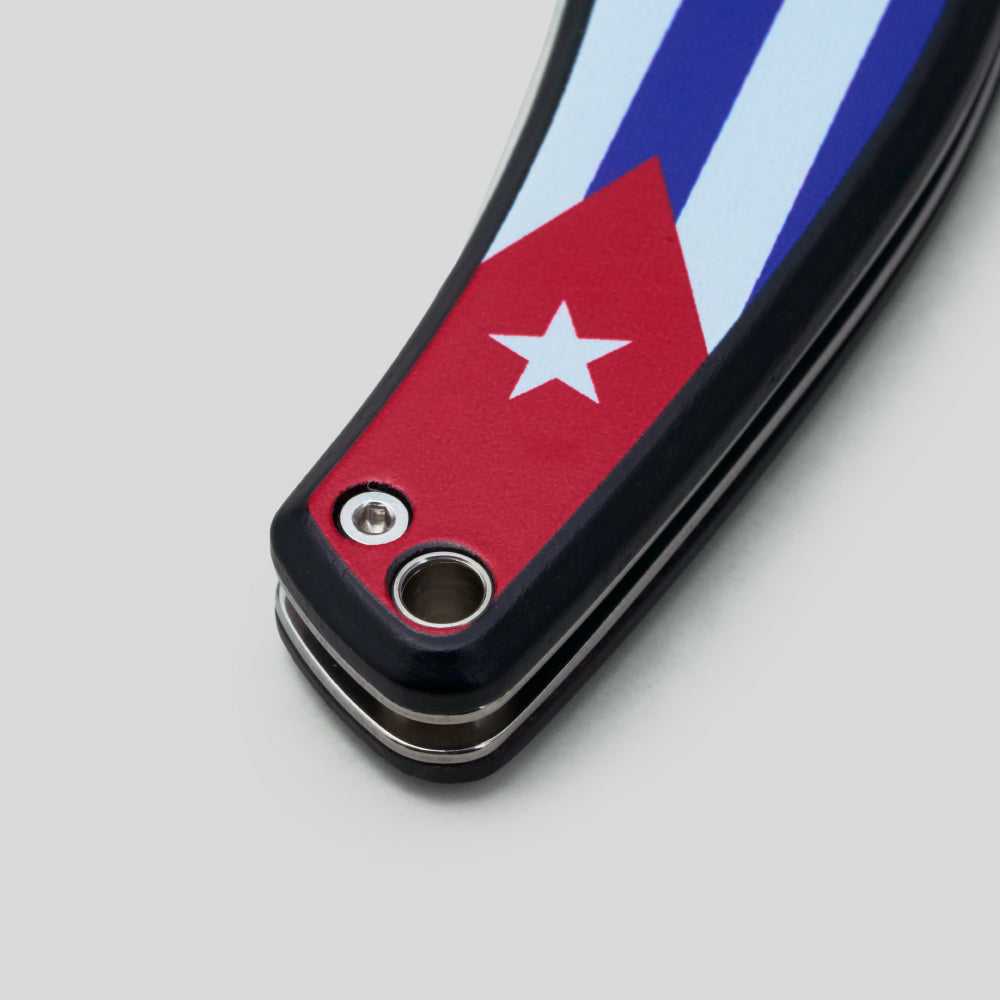 Cutter LE PETIT - Flag Cuba Dark | Les Fines Lames Accessory | Cigar Cutter | Migratory HK | 雪茄香港 | Cigar HK