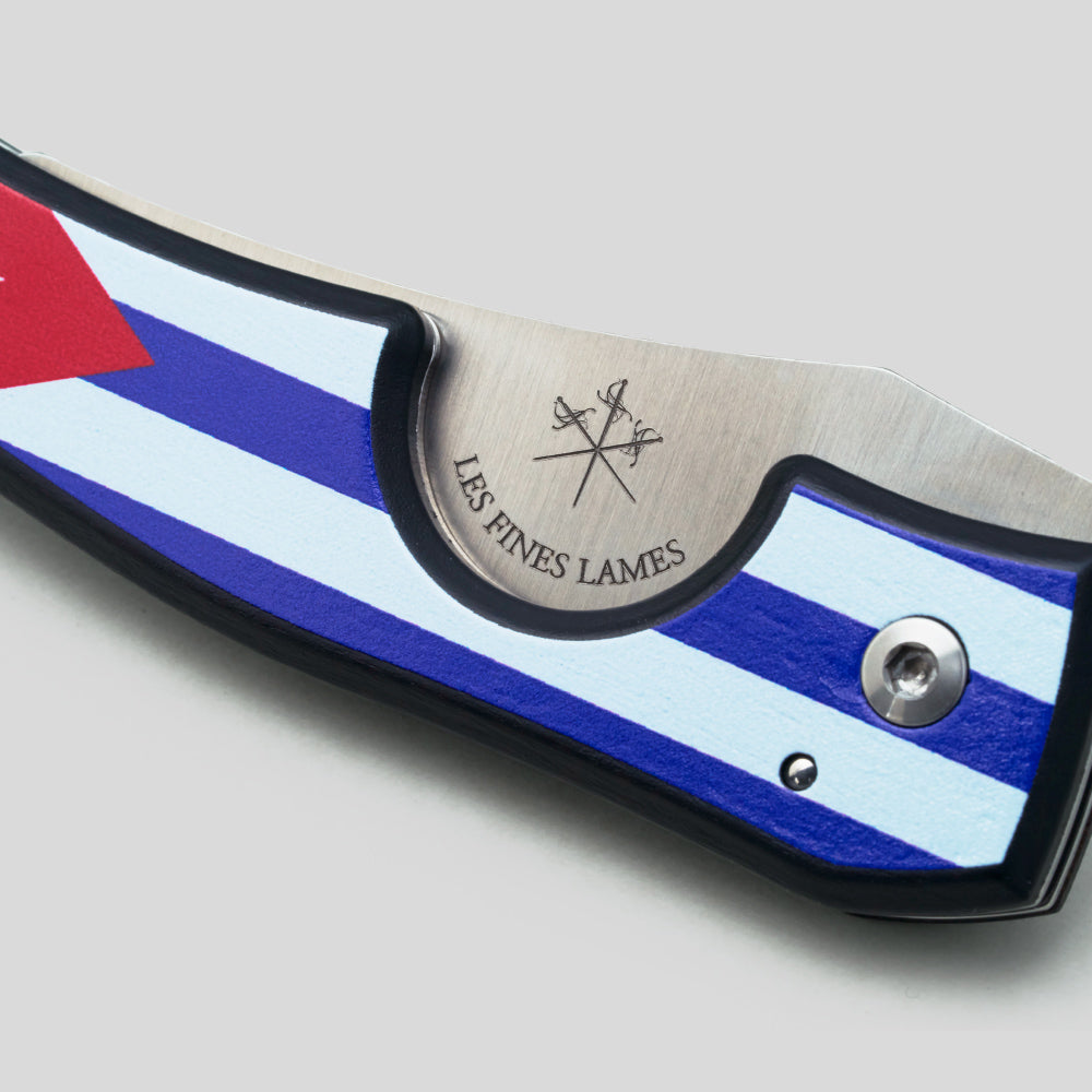 Cutter LE PETIT - Flag Cuba Dark | Les Fines Lames Accessory | Cigar Cutter | Migratory HK | 雪茄香港 | Cigar HK