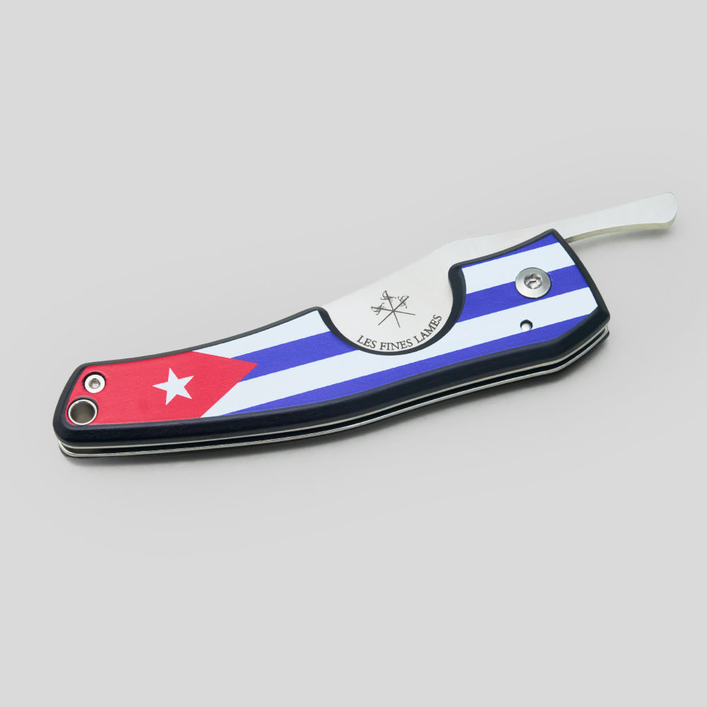 Cutter LE PETIT - Flag Cuba Dark | Les Fines Lames Accessory | Cigar Cutter | Migratory HK | 雪茄香港 | Cigar HK