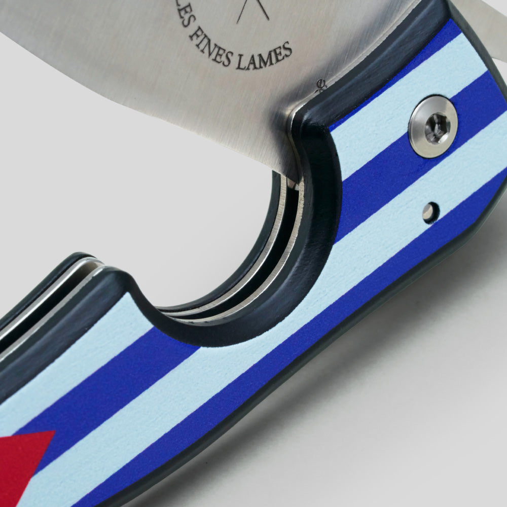 Cutter LE PETIT - Flag Cuba Dark | Les Fines Lames Accessory | Cigar Cutter | Migratory HK | 雪茄香港 | Cigar HK