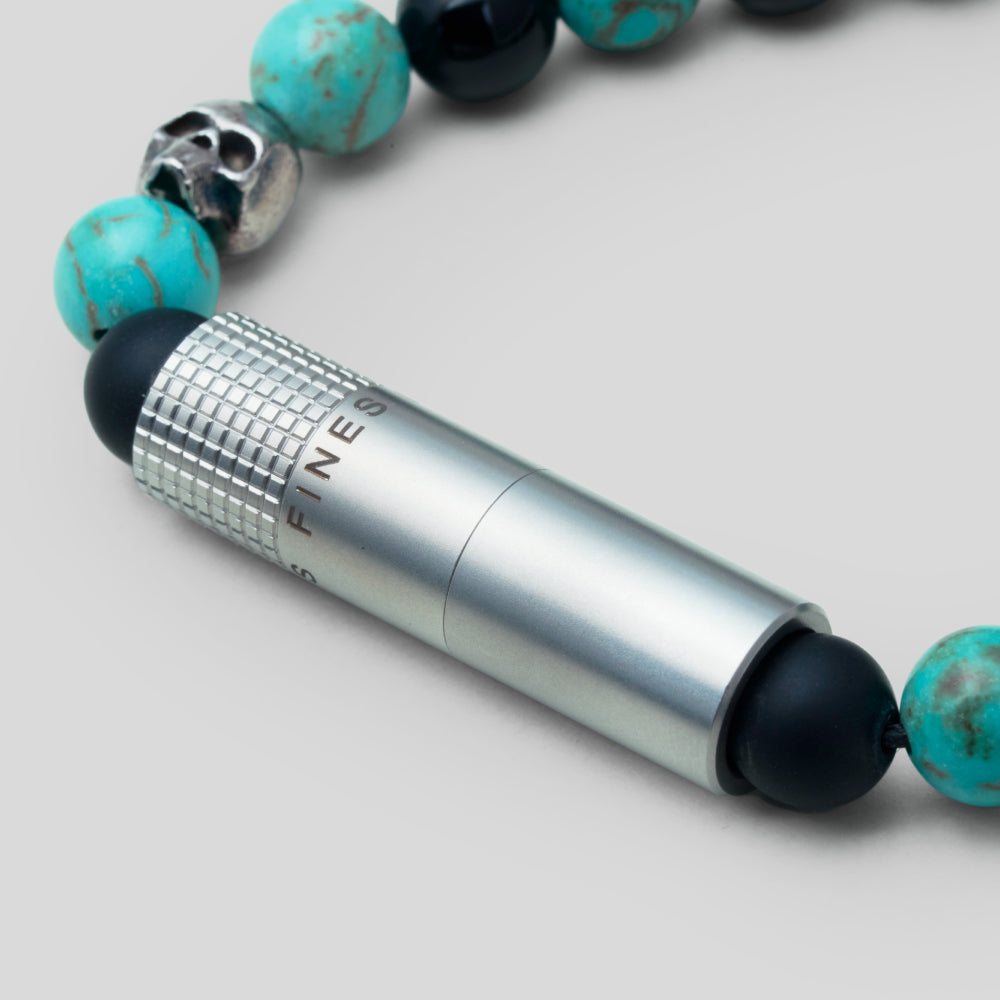 Punch Bracelet - Turquoise Skull | Les Fines Lames Accessory | Cigar Cutter | Migratory HK | 雪茄香港 | Cigar HK