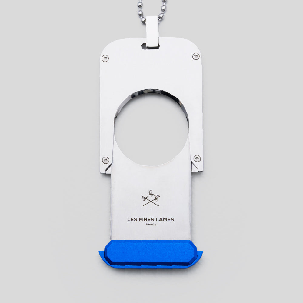 TAG T135 - Blue Single-Blade Cigar Cutter | Les Fines Lames Accessory | Cigar Cutter | Migratory HK | 雪茄香港 | Cigar HK
