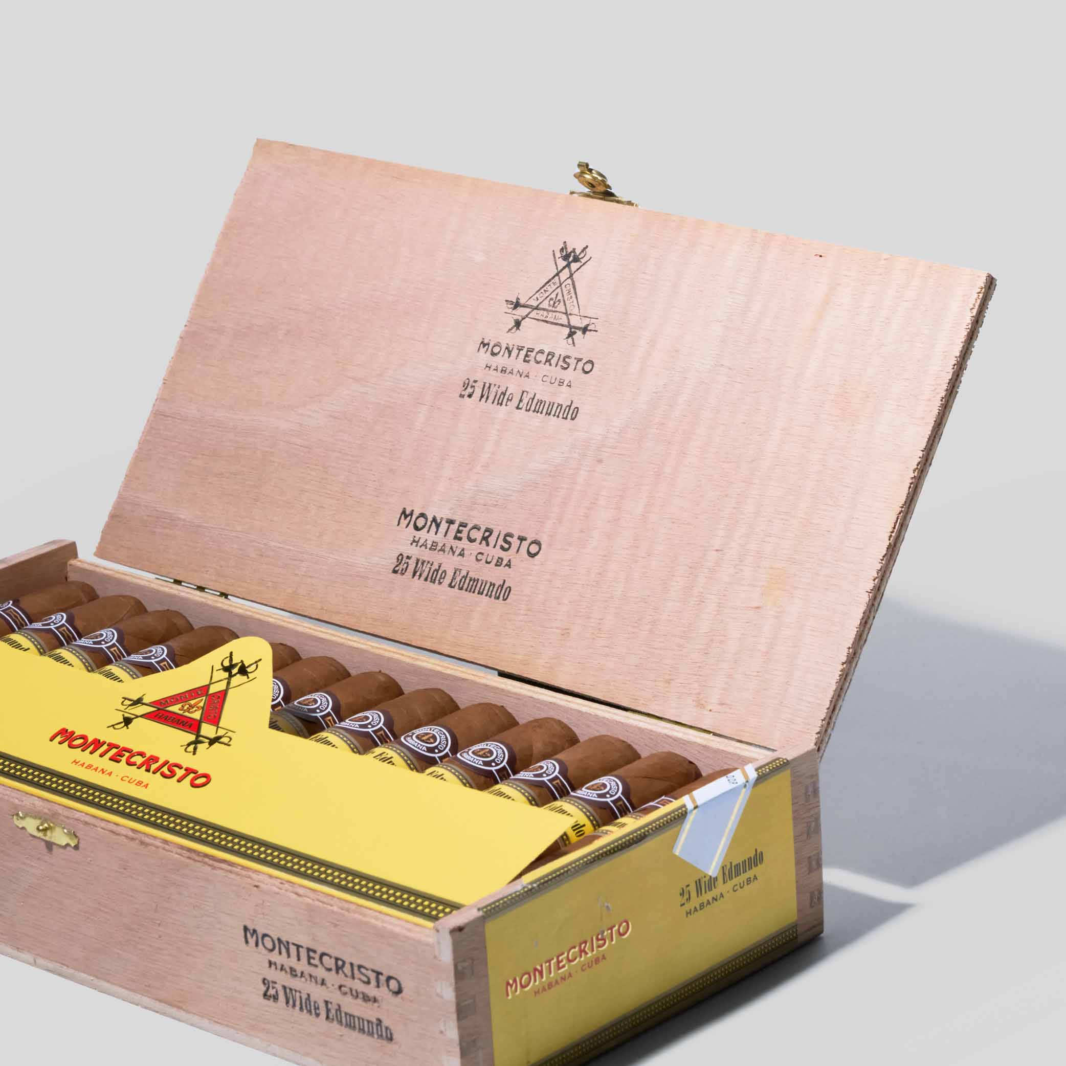Wide Edmundo | Box 25 | Montecristo cigar - HK Migratory cigars
