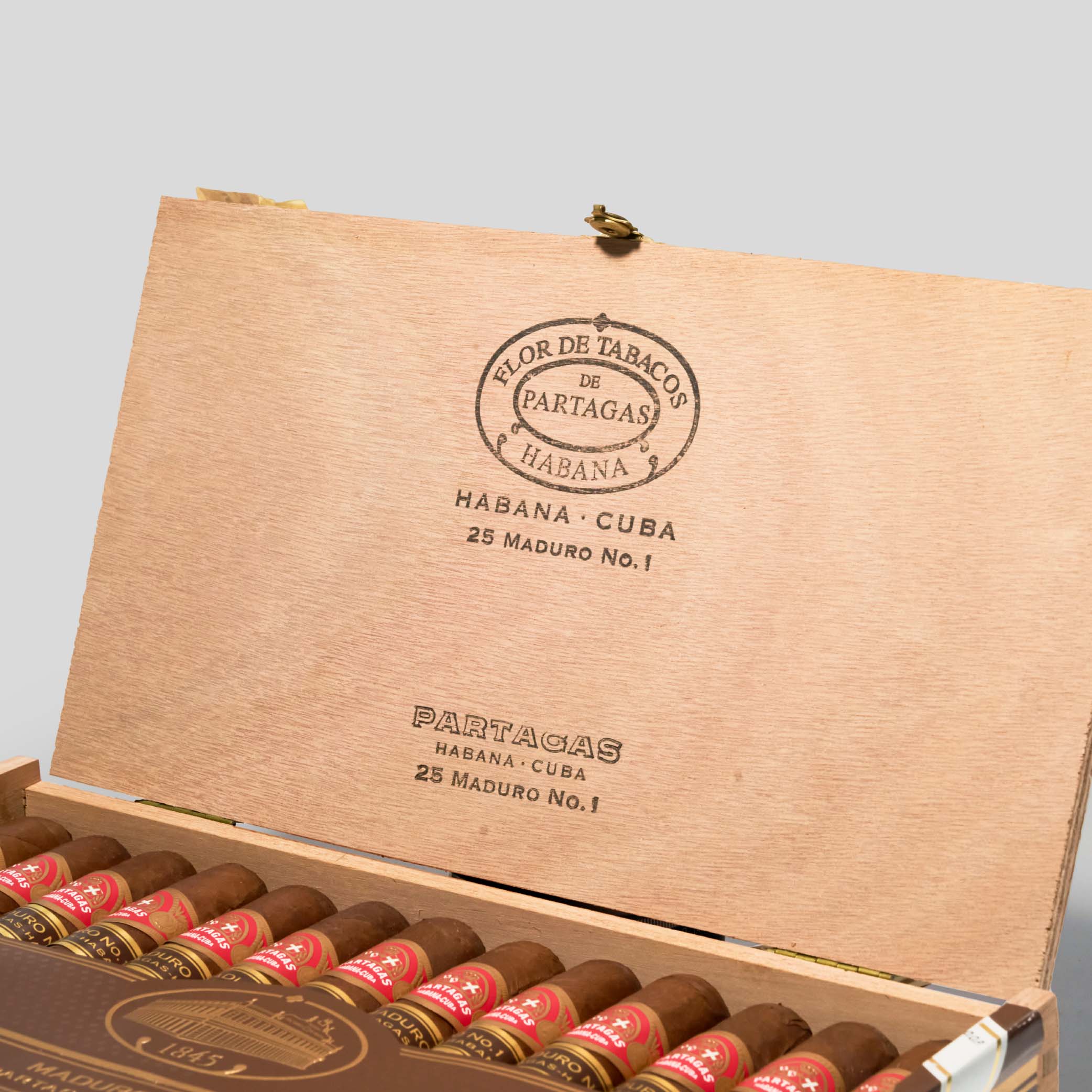 Maduro No 1 | Box 25 | Partagas cigar - HK Migratory cigars