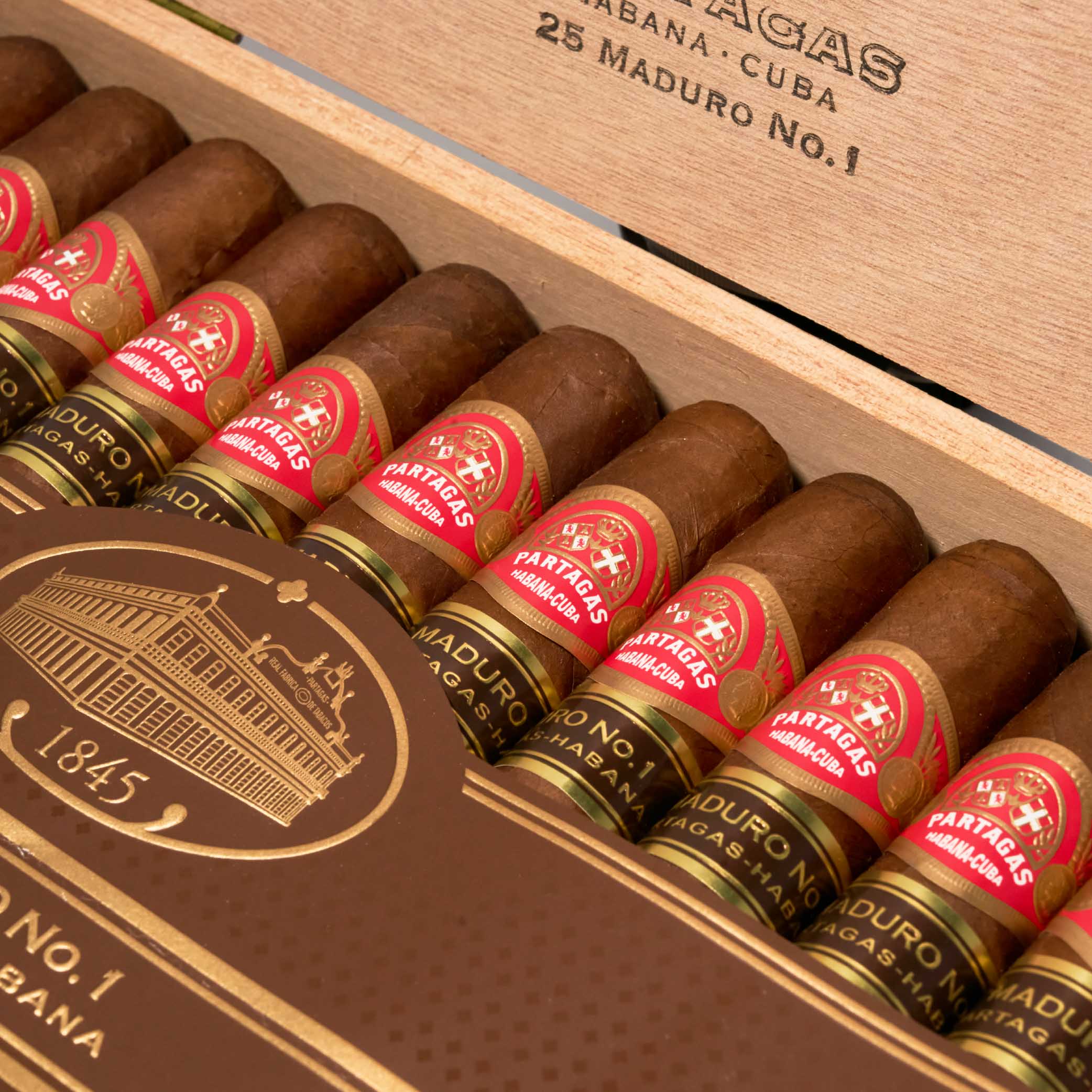 Maduro No 1 | Box 25 | Partagas cigar - HK Migratory cigars
