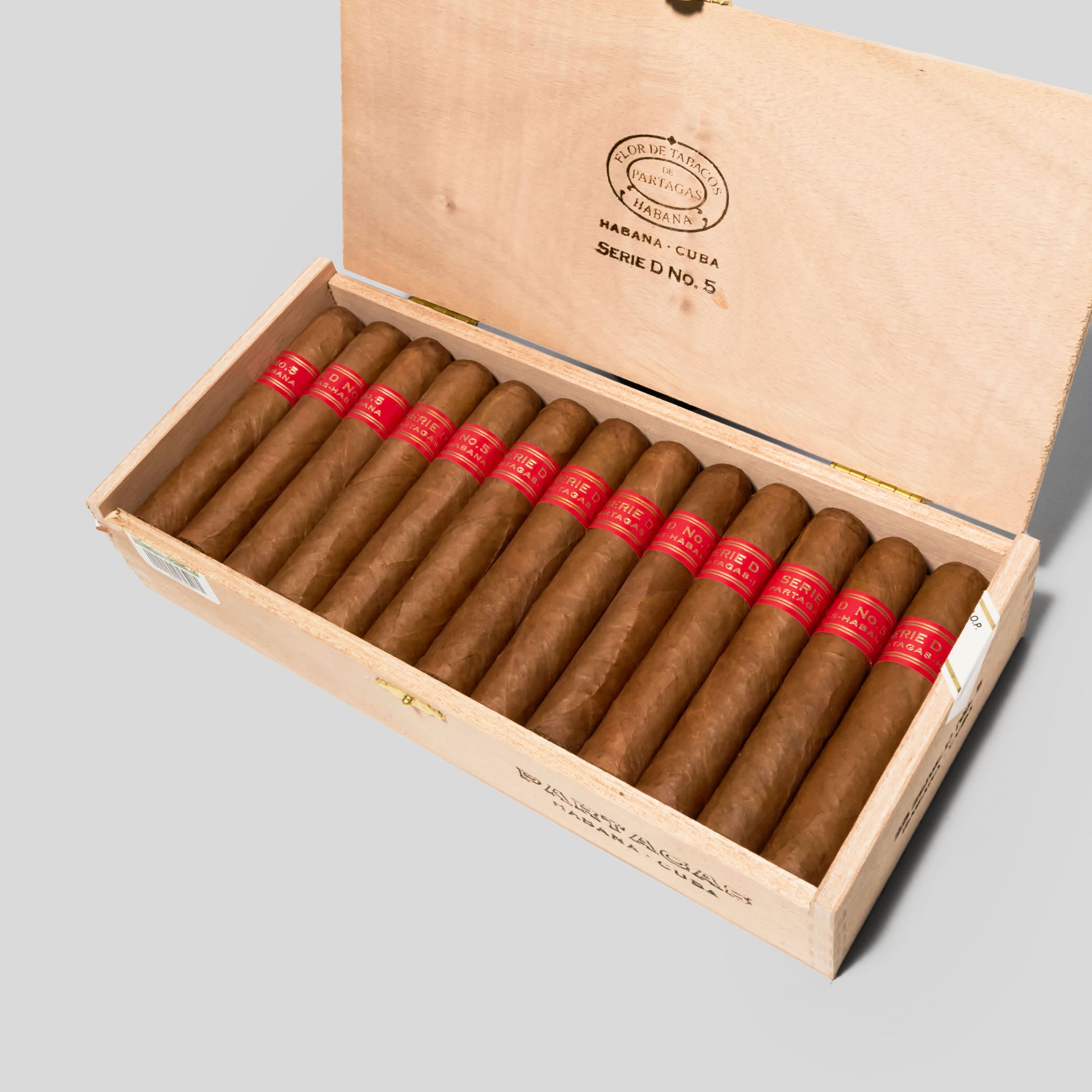 Serie D No.5 | Box 25 | Partagas cigar - HK Migratory cigars