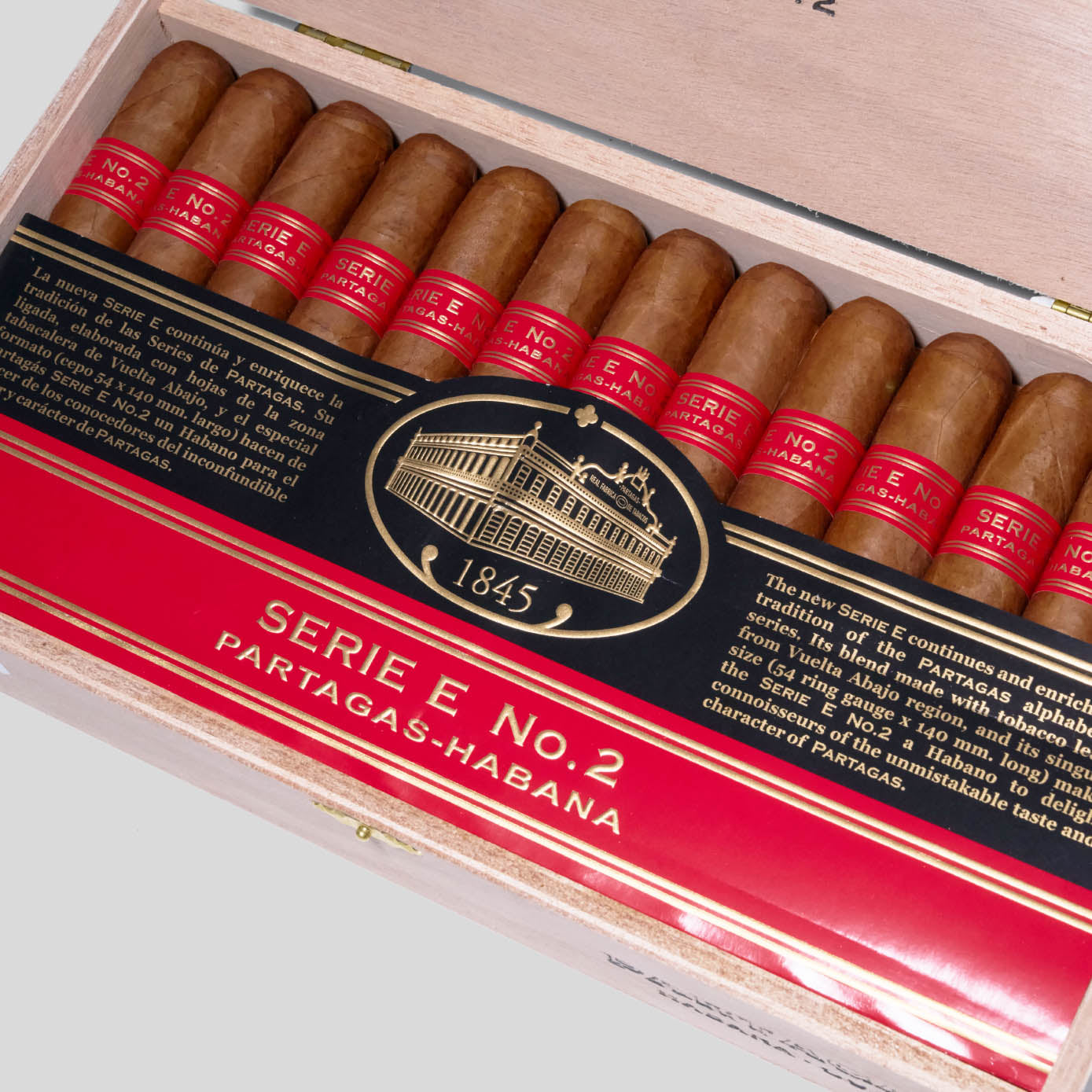 Serie E No.2 | Box 25 | Partagas cigar - HK Migratory cigars
