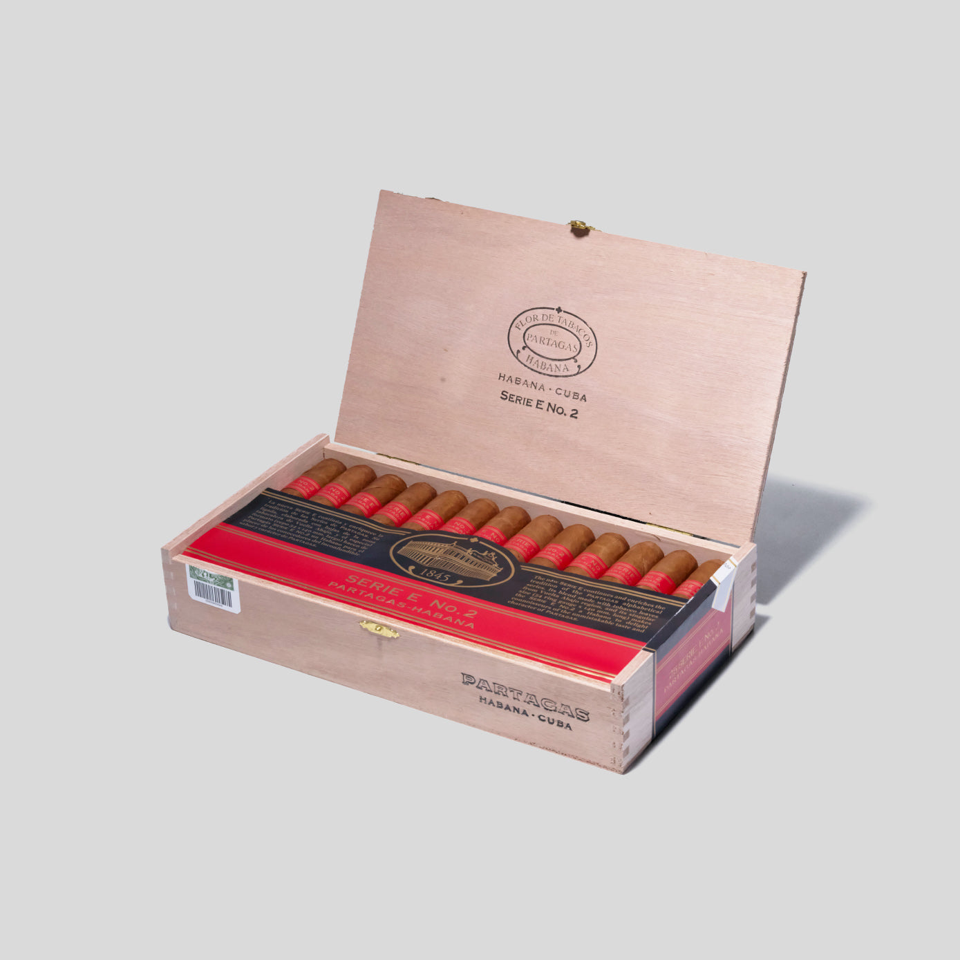 Serie E No.2 | Box 25 | Partagas cigar - HK Migratory cigars