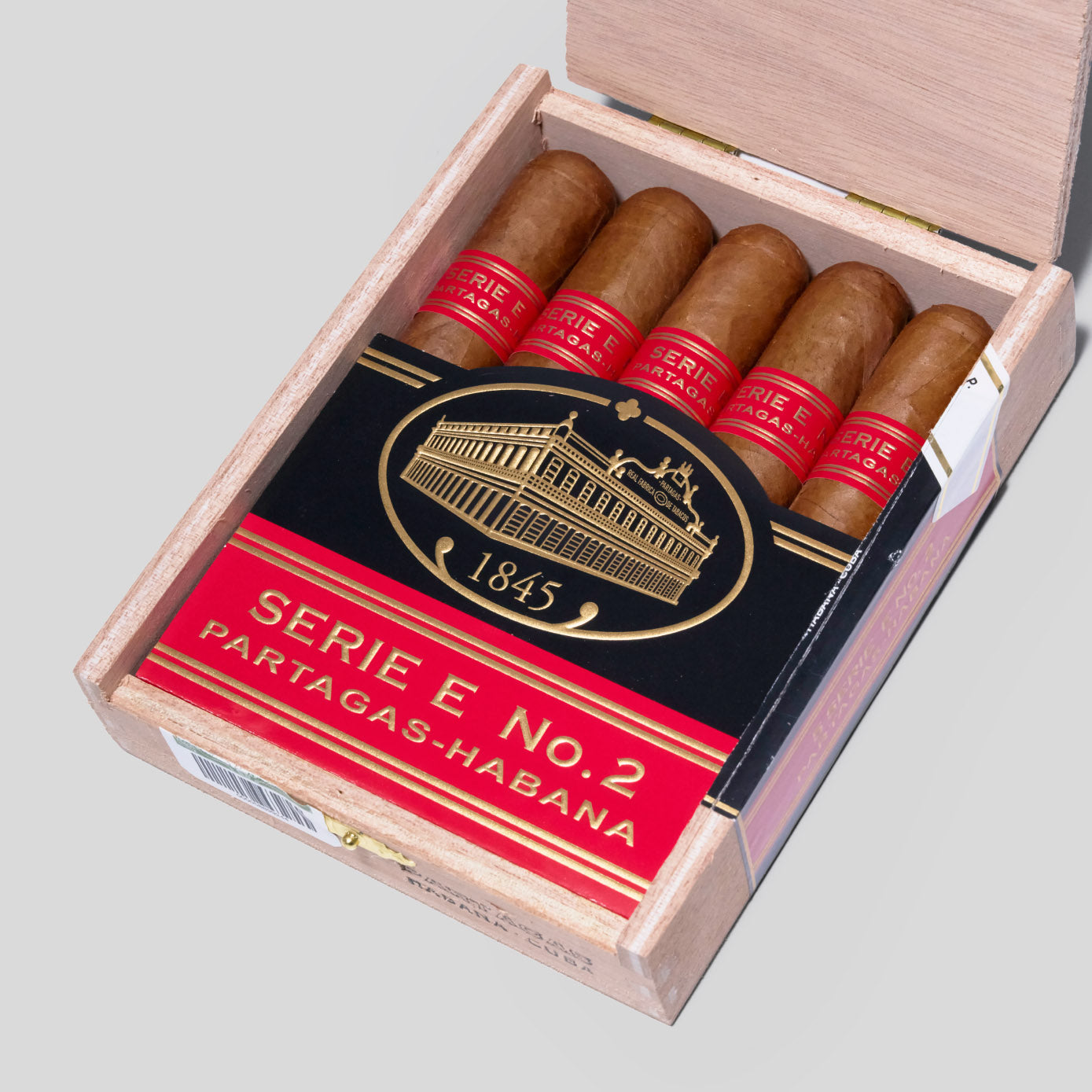 Serie E No.2 | Box 5 | Partagas cigar - HK Migratory cigars