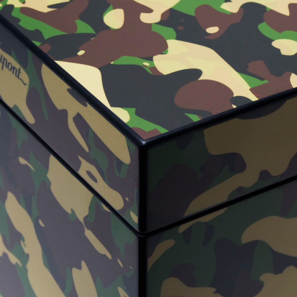 Cube Humidor Camo | S.T. Dupont Accessory | Humidor | Migratory HK | 雪茄香港 | Cigar HK