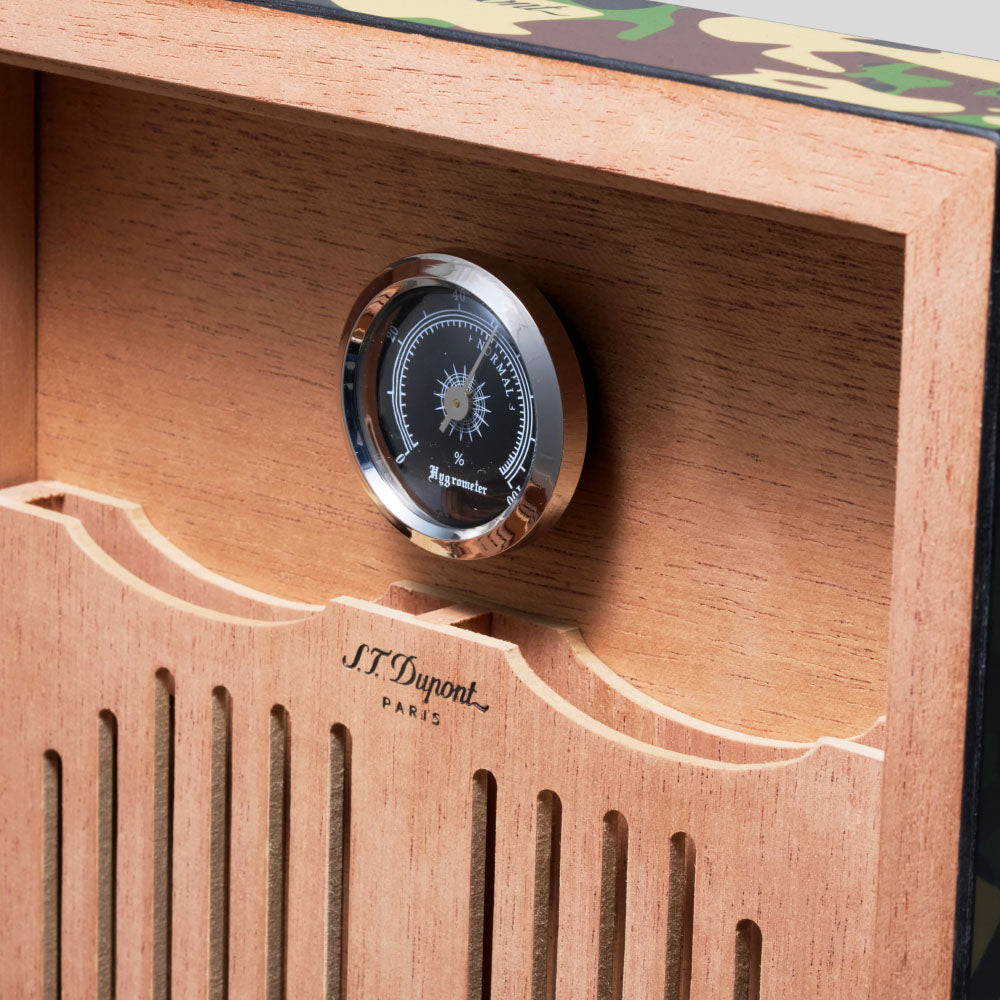 Cube Humidor Camo | S.T. Dupont Accessory | Humidor | Migratory HK | 雪茄香港 | Cigar HK