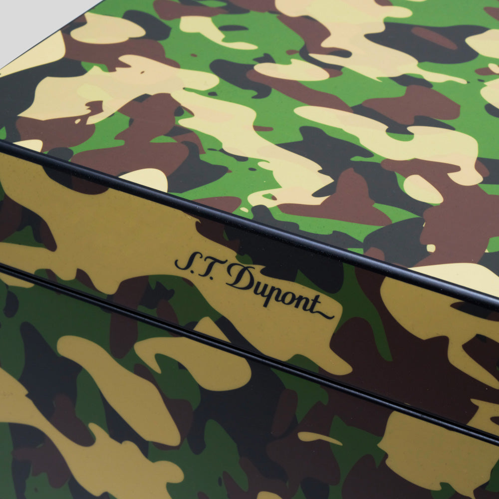 Cube Humidor Camo | S.T. Dupont Accessory | Humidor | Migratory HK | 雪茄香港 | Cigar HK
