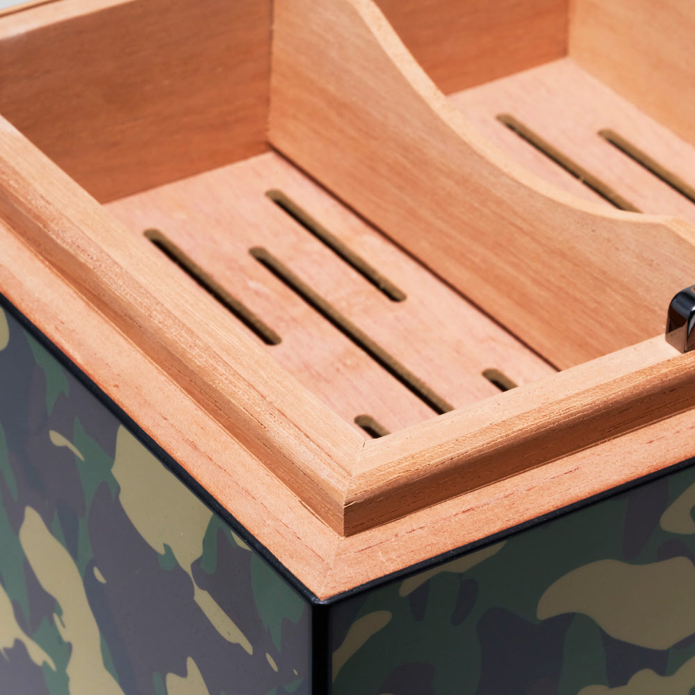 Cube Humidor Camo | S.T. Dupont Accessory | Humidor | Migratory HK | 雪茄香港 | Cigar HK