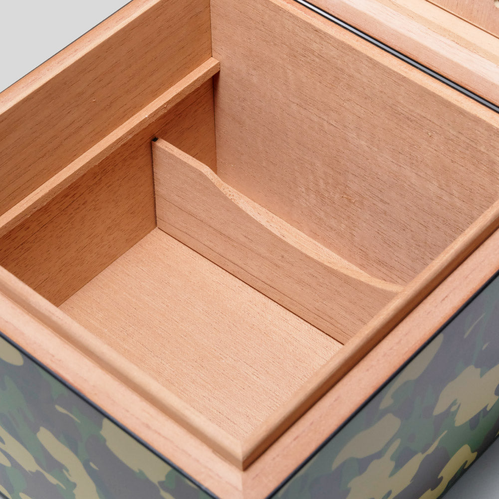 Cube Humidor Camo | S.T. Dupont Accessory | Humidor | Migratory HK | 雪茄香港 | Cigar HK