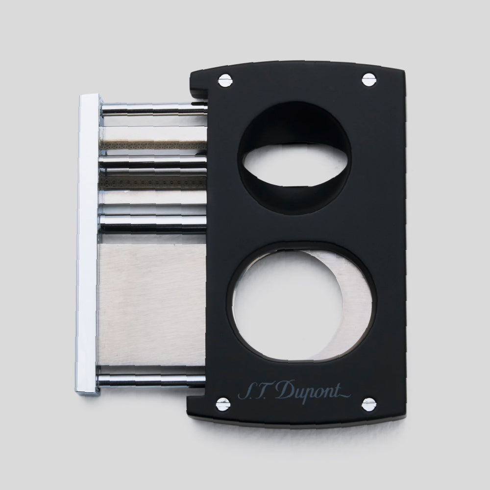 Double Blade Cigar Cutter Black | S.T. Dupont Accessory | Cigar Cutter | Migratory HK | 雪茄香港 | Cigar HK