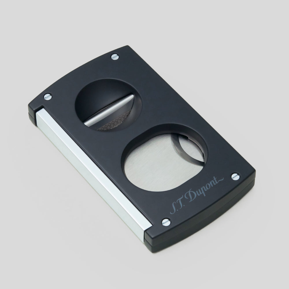 Double Blade Cigar Cutter Black | S.T. Dupont Accessory | Cigar Cutter | Migratory HK | 雪茄香港 | Cigar HK