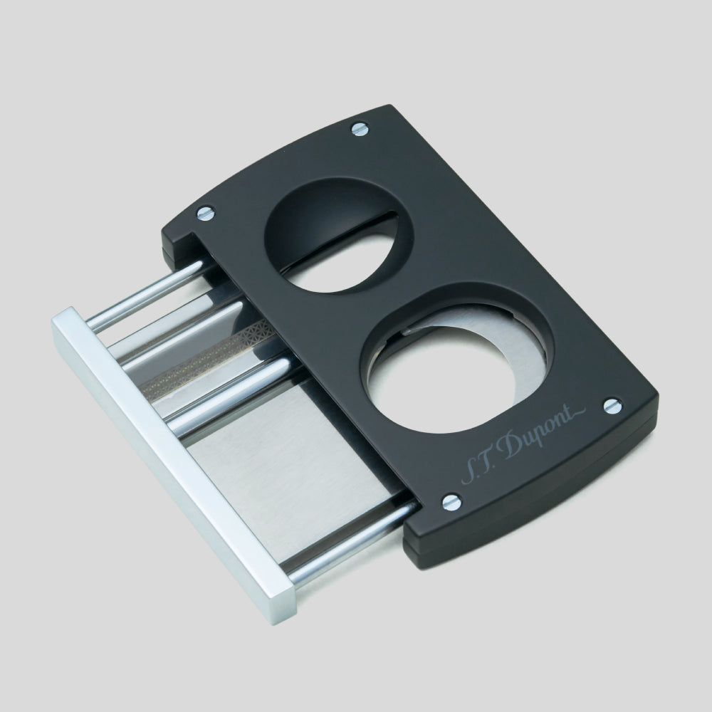 Double Blade Cigar Cutter Black | S.T. Dupont Accessory | Cigar Cutter | Migratory HK | 雪茄香港 | Cigar HK